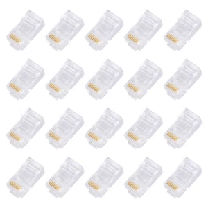 1000 Pcs 8-core Pin COB Network Cable Plug Terminal - Afbeelding 1 van 12