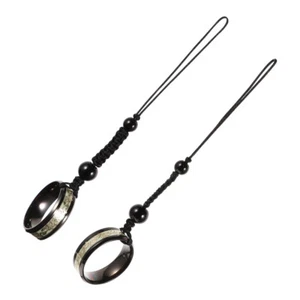 2 pièces pendentifs de téléphone lanière lanière support de téléphone cordon de téléphone charme - Photo 1/12