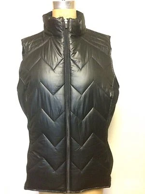 Ideology стеганый пуховик жилет XL черный нуар 75D15N250 новый с ярлыками - Изображение 1 из 3