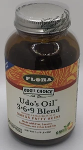 Flora Udo'S Oil 369 Blend 90 Capsules Exp 8/24 - Picture 1 of 4