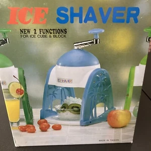 ICE SHAVER MACHINE. USE WITH CUBES OR BLOCKS***BRAND NEW*** SNOW IN THE SUN - Picture 1 of 12