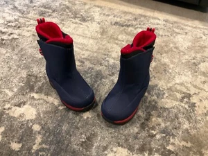 Lands' End unixex SNOW BOOTS size 6M toddler navy/red - snow flurry - Picture 1 of 10