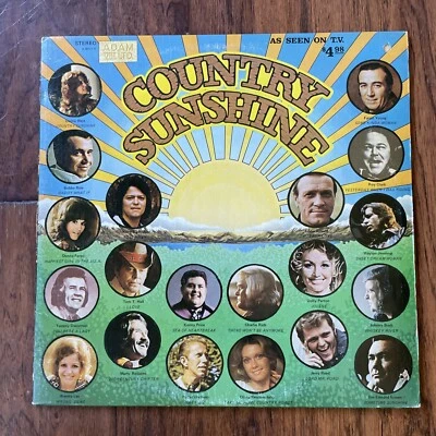 Various – 1974 Country Sunshine Vinyl Record. Pre-Owned G/VG+ - Image 1 of 2