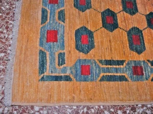 tappeto gazni khotan zigler gold des.gabbeh,afgano123x76nuovo.e,persiani,antichi - Foto 1 di 6
