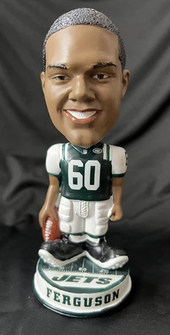 D’BRICKASHAW FERGUSON NY JETS Forever Collectibles Limited Ed. Bobble Head #60 Cover
