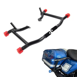 Sattel Schutz Schiene Crash Bar Mit Ball Für Harley Street Glide FLHX 14-24 Rot - Bild 1 von 9