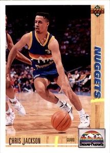 Chris Jackson #319 1991-92 Upper Deck - Picture 1 of 2
