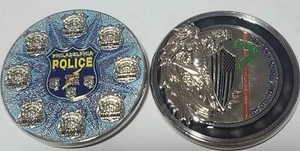 Philadelphia Police LODD EOW St Michael Protect Us Challenge Coin - Picture 1 of 1