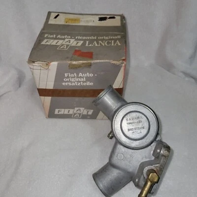 Nuevo de Lote Antiguo Savara#80L4 Termostato 3 Tubos Original Fiat 128 Lancia 241 Ref#4389548-1  Foto 1 de 4