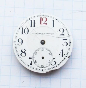 RELOJ TAVANNES MOVIMIENTO SUIZO FUNCIONANDO AHORA CO 12 ROJO para piezas - Imagen 1 de 4