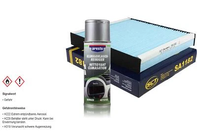 SCT Innenraum-Filter SA 1182+Presto Klima-Reiniger   - Bild 1 von 4