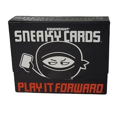 Sneaky Cards Play It Forward Ages 10 & up 1 or More Players New Game  - Image 1 of 4