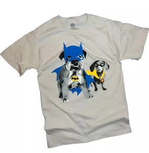 DC Comics: Batman And Robin - The Dynamic Dog Duo T-Shirt-Adult 3XL- NEW! - Imagen 1 de 1