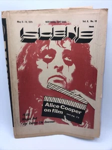 Cleveland Scene Magazine 8.-14. Mai 1975 Vol.6, Nr.18 Alice Cooper - Bild 1 von 15