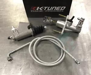 K tuned Slave Cylinder Exedy em2 Master & Clutch Line For 06-15 Honda Civic Si  - Picture 1 of 9