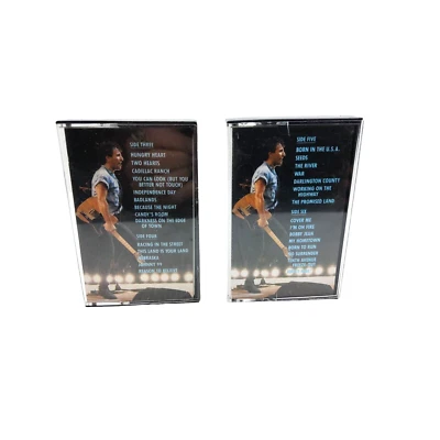 vintage 1986 columbia records bruce springsteen & e street band cassette - Image 1 of 4