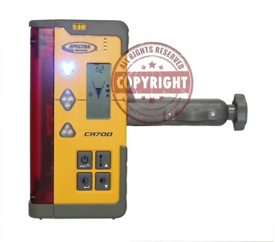 SPECTRA PRECISION CR700 LASER RECEIVER DETECTOR, LASEROMETER, TRIMBLE, TOPCON