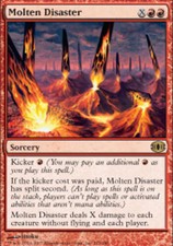 Japanese Molten Disaster ~ Near Mint Future Sight Foreign MTG Magic UltimateMTG