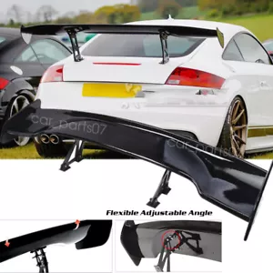 For Audi TT TTS Gloss Black 46" Rear Trunk Spoiler Racing Sporty GT Style Wing - Picture 1 of 13