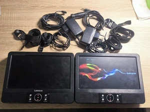 Lenco DVP-938 Tragbarer DVD-Player 22 9 Cm (9 Zoll) 2 Stück Schwarz  - Bild 1 von 3