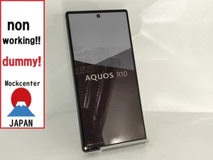 【factice!】 SHARP AQUOS R10 (couleur noir) docomo-japon téléphone portable qui ne fonctionne pas - Photo 1 sur 2