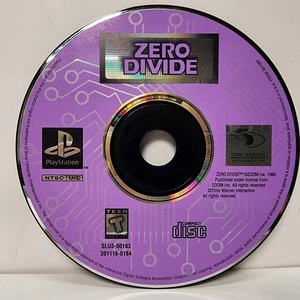 Zero Divide (Sony PlayStation 1, 1995) PS1, Disk Only Tested - Picture 1 of 7