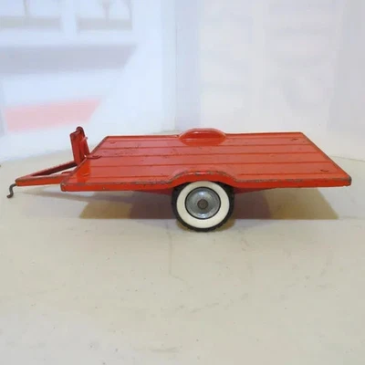 Tru-Scale Tilt Bed Trailer w/Winch made 1963 USA by Carter 1/16 TS-303-G1 - Image 1 of 4