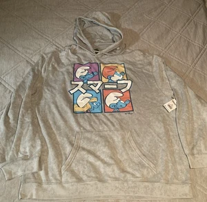 Schlümpfe Hoodie Grau Gr. 3xl Neu mit Etikett - Bild 1 von 7
