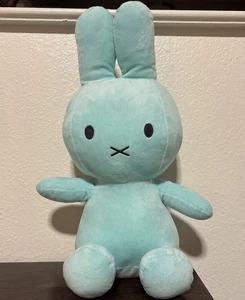Offizielles Miffy das Kaninchen aquablau/grün Stofftier Plüschtier 16 Zoll - Bild 1 von 5