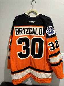 Philadelphia Flyers 2012 Winter Classic NHL #30 Ilya Bryzgalov Jersey XL SIGNED - Picture 1 of 19
