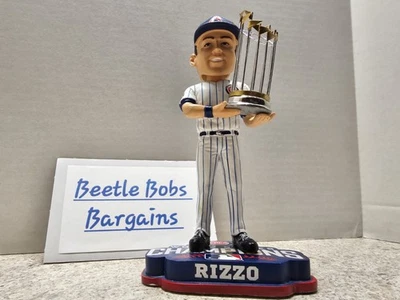 Anthony Rizzo Chicago Cubs MLB 2016 FOCO Bobblehead WS Trophy - Image 1 of 4