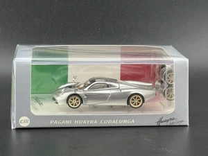 CM Model Pagani Codalunga Silver - Limited Edition 1/64 - Picture 1 of 9