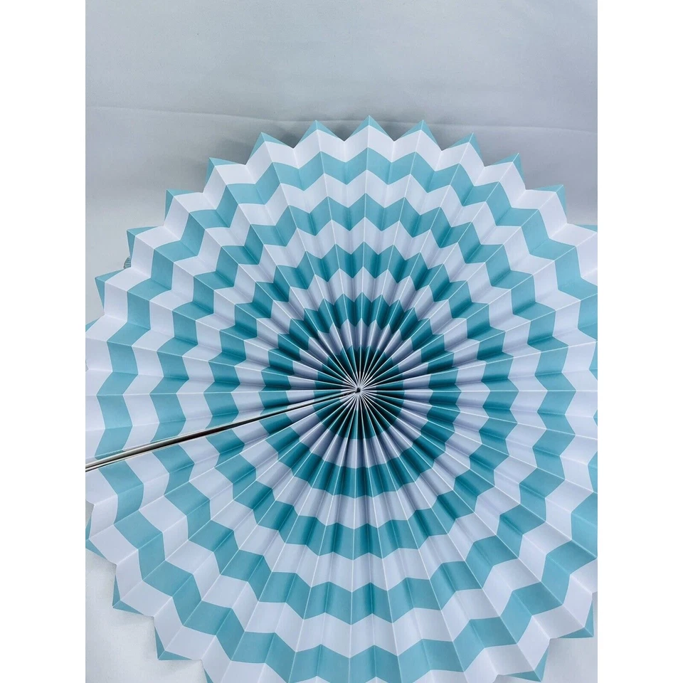 Abanicos de papel redondos colgantes de panal decoración fiesta kit accesorios multicolor Foto 1 de 4