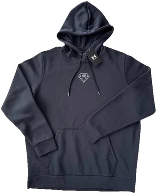 Sudadera con capucha Under Armour para hombre UA Essential polar VVS Premium XL negra 1386020 Foto 1 de 4
