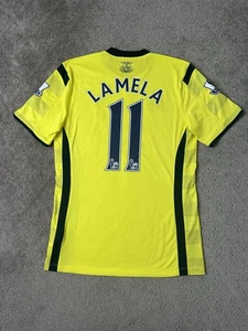 Mens Soccer Jersey 2014-15 Tottenham Hotspur #11 Erik Lamela, Football, Size M - Picture 1 of 13