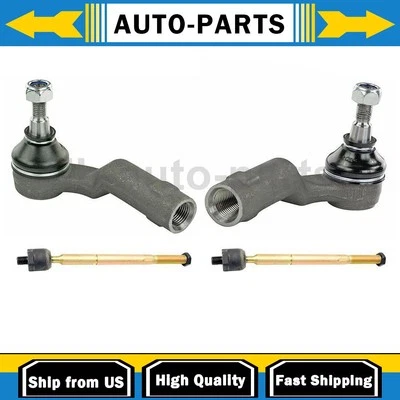 Para Mazda 3 Sport 2009-2013 Mevotech 4x Extremo de varilla de dirección interior delantera exterior Foto 1 de 4