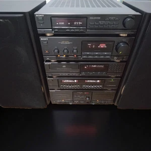 Sony LBT-V725 Liberty Large Stereo System Component '80s Vintage Tested Used JPN - Picture 1 of 16