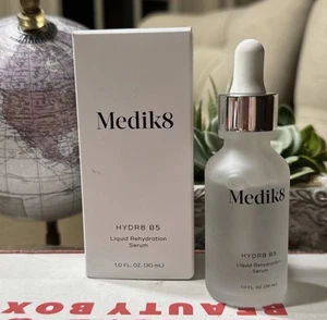 Medik8 Hydr8 B5 Liquid Rehydration Serum 30 ml/1.0 fl oz NIB U - Picture 1 of 7