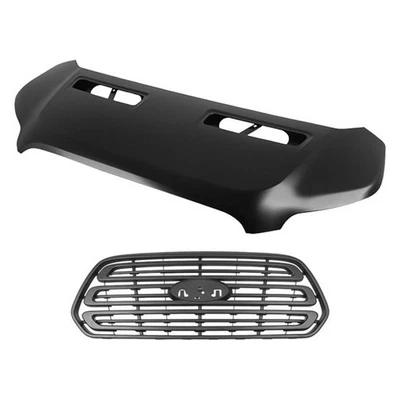 For Ford Transit-350 2015-2019 Replace 2-Piece Hood Panel, Grille Platinum Plus Foto 1 de 3