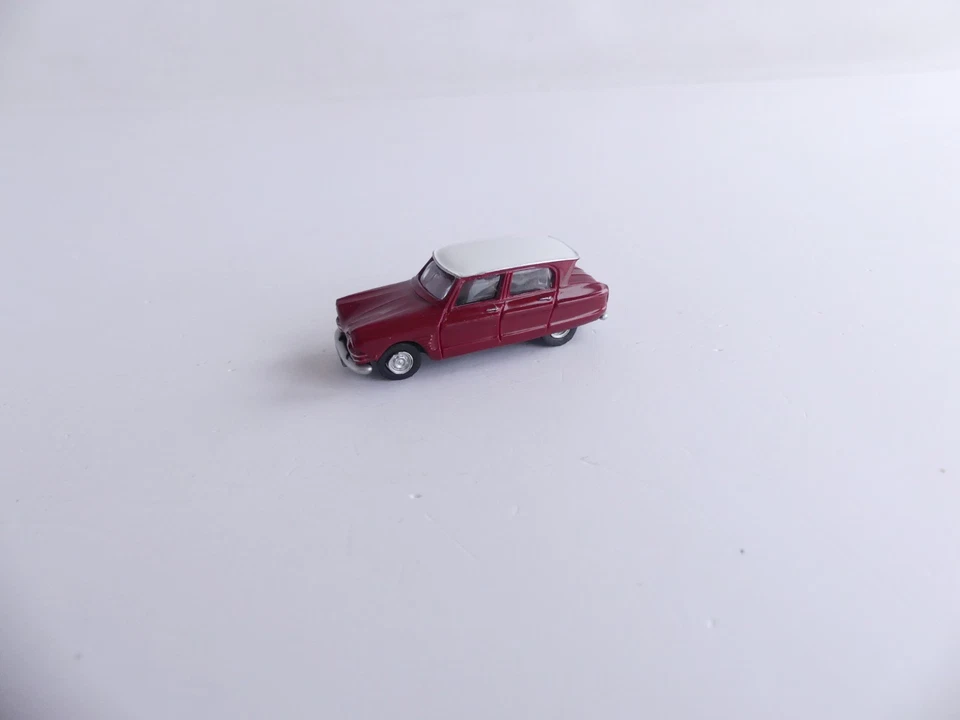 1/87 / ATLAS / NOREV HO VOITURE CITROËN AMI ROUGE - Photo 1/3