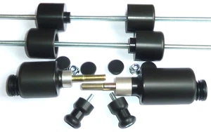 YAMAHA MT-09 SP 2021-2024 CRASH PILZE KIT SCHUTZ SCHIEBER BUNG PADS Set 8 - Bild 1 von 13