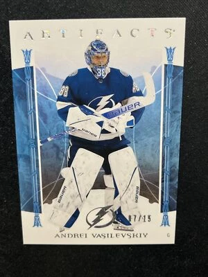 22-23 UD Artifacts Hockey Spectrum Jungle 151 Andrei Vasilevskiy /15 - Image 1 of 2