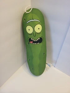 Rick And Morty Pickle Rick Collectible Plush 14” Official Adult Swim Toy Factory - Picture 1 of 3