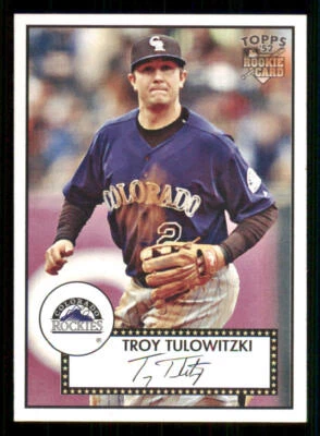 2007 Topps '52 Black Back #5 Troy Tulowitzki - Image 1 of 2