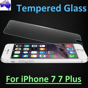 Screen Protector Ultra Clear for Apple iPhone 7 Plus 6s 6 Tempered Glass HQ - Picture 1 of 4