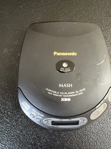 Panasonic tragbarer CD-Player MASH XBS SL-S170 1990er Vintage Retro Discman GETESTET - Bild 1 von 6