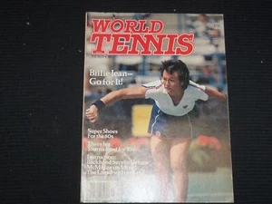 1980 JUNE WORLD TENNIS MAGAZINE - BILLIE JEAN KING COVER - ST 1003Z - Picture 1 of 2