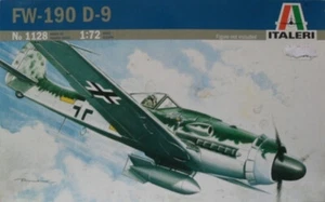1/72 Focke-Wulf Fw-190 D-9 German fighter WWII Italeri 1128 Plastic Model kit - Picture 1 of 13