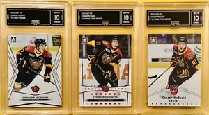3 CARD LOT - 2014-15 ITG In The Game - Connor McDavid - Rookie - GMA 10 Gem Mint - Picture 1 of 1