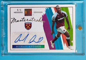 2021-22 Impeccable West Ham United Michail Antonio masterpiece Auto 4/5 SSP - Picture 1 of 2